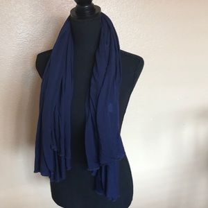 Navy Blue Scarf - Wear it multiple ways!